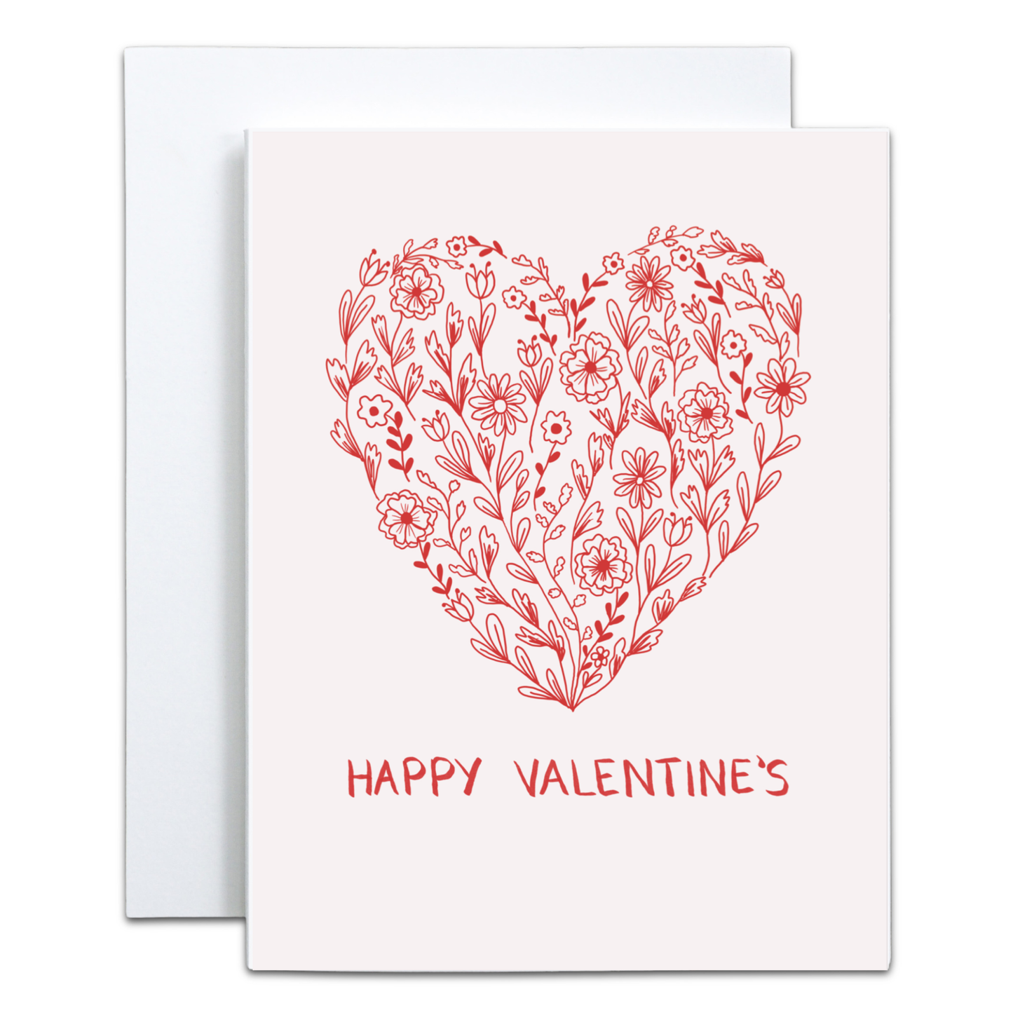 happy valentine's greeting card